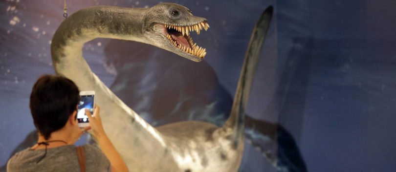 Experiências de aprendizagem em visita familiar à exposição “Quando Nem Tudo Era Gelo” do Museu Nacional